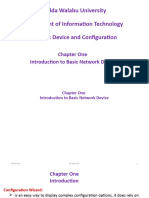 Chapter 1 Introduction to Basic Network Device