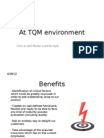 At TQM Environment: Click To Edit Master Subtitle Style
