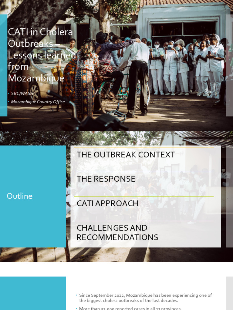 CATI in Cholera Outbreaks - Lessons Learned From Mozambique | PDF