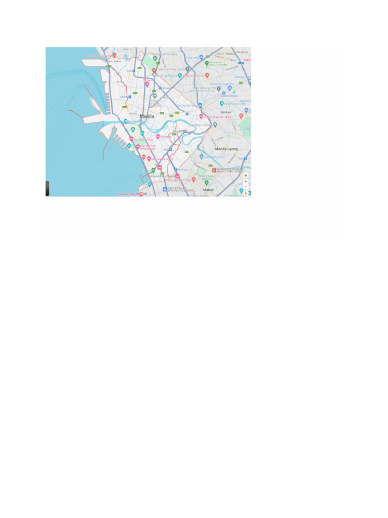 Map of Manila | PDF