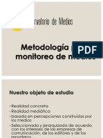 Monitoreo de Medios