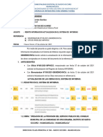 INFORME N468 Informe de Actualizacion de Informacion en El Sistema de Infobras