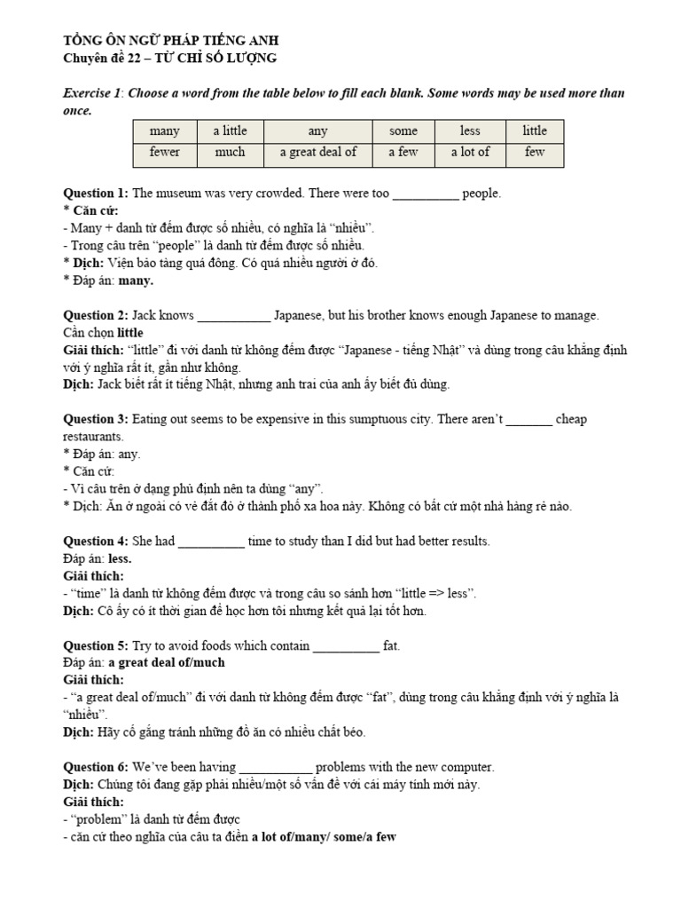 CD22 Exercise 1 KEY | PDF | Career & Growth | Language Arts & Discipline