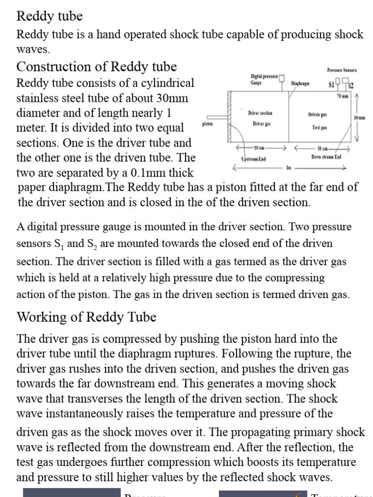Reddy Tube: Shock Wave Generator Explained | PDF