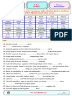 4-Fen Bilimleri-Dünyamız-Boşluk Doldurma