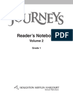 Journeys Reader's Notebook G1 Vol.2