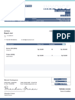 Format Template Contoh Invoice PDF