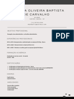 Currículo Mariana O. Baptista de Carvalho 