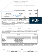 Acta Constitutiva Comite de Gestion