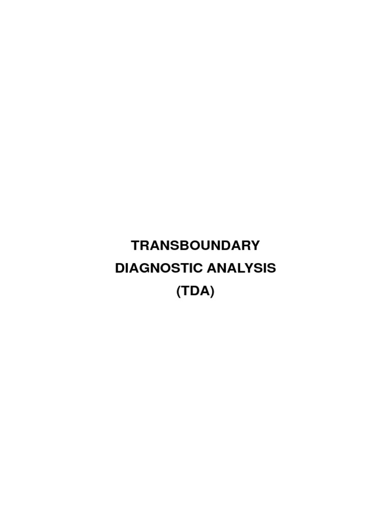 Transboundry diagnostic analysis pdf