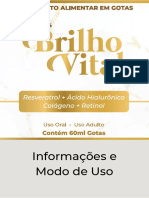 Modo de Uso Gotas Brilho Vital Base