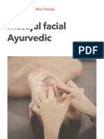 Masajul Facial in Traditia Ayurvedica