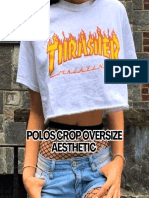 Catalogo de Polos CROP OVERSIDE