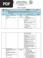 Weekly Learning Plan ENGLISH Week 2.