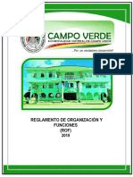 ROF - MDCV Municipalidad Campo Verde