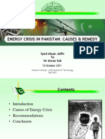 Energy Crisis in Pakistan