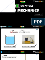 (Notes - Class 11) (Fluid Mechanics) - 17thjune