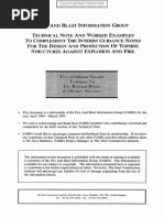 Blast Group Examples Design Topside Guidance Notes Structures Against Explosion and Fire