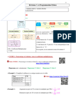 2023 1GEN PRC) Chap5-% Et Programmation PROF