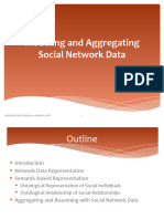 Modeling and Aggregating Social Network Data