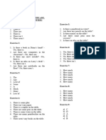 Grammar - There Is-Are, Articles and Quantifiers (Review Worksheet Keyword)