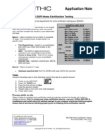 860 Dspi Home Certification Testing