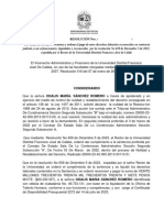 Resolución de Pago de ODALIS MARÍA. SÁNCHEZ ROMERO A¿ Sentencia