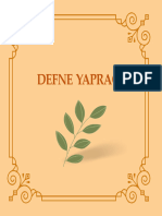 Defne Yapraği Ödev