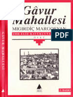 Mıgırdiç Margosyan - Gavur Mahallesi - Aras Yay-1996 - Wwwbooktandunyacom