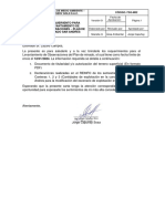 Carta de Requerimiento para Levanatamiento de Obs PM San Andres