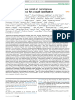 Mayo Clinic Consensus Report On Membranous - Nephropathy - Proposal For A Novel Classification