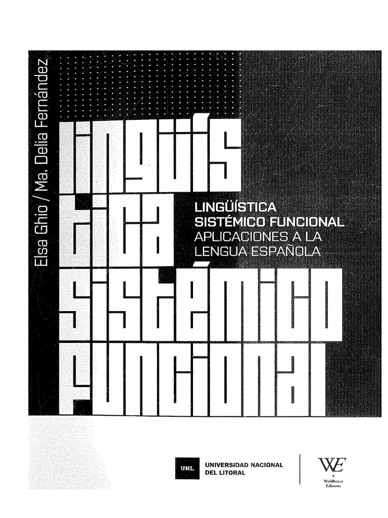 Linguistica Sistemico Funcional (Ghio Elsa Y Fernandez Maria Delia) | PDF