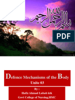 Defence Mechanism of The Body