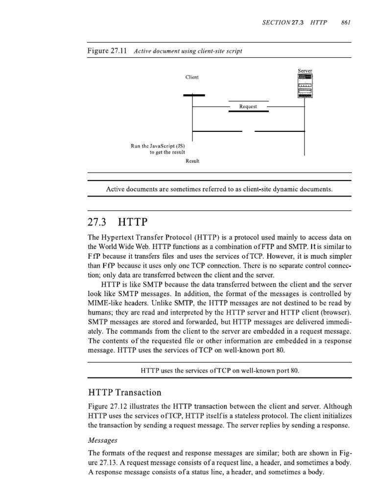 Unit-4 HTTP | PDF