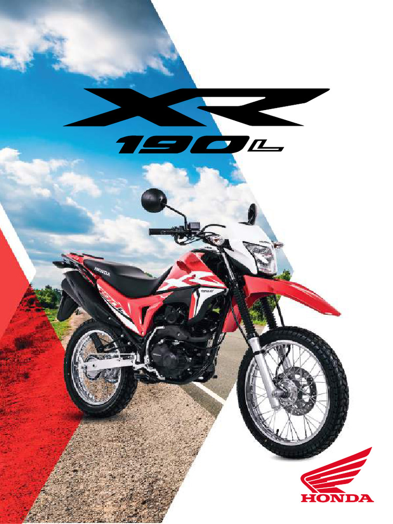 Honda XR190L: Ficha Técnica y Precio | PDF