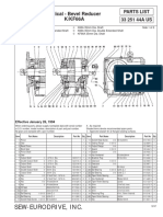 Sew-Eurodrive, Inc.: Helical - Bevel Reducer K/KF66A