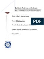 Multímetro Delacruzbautistaestrella 2TX2