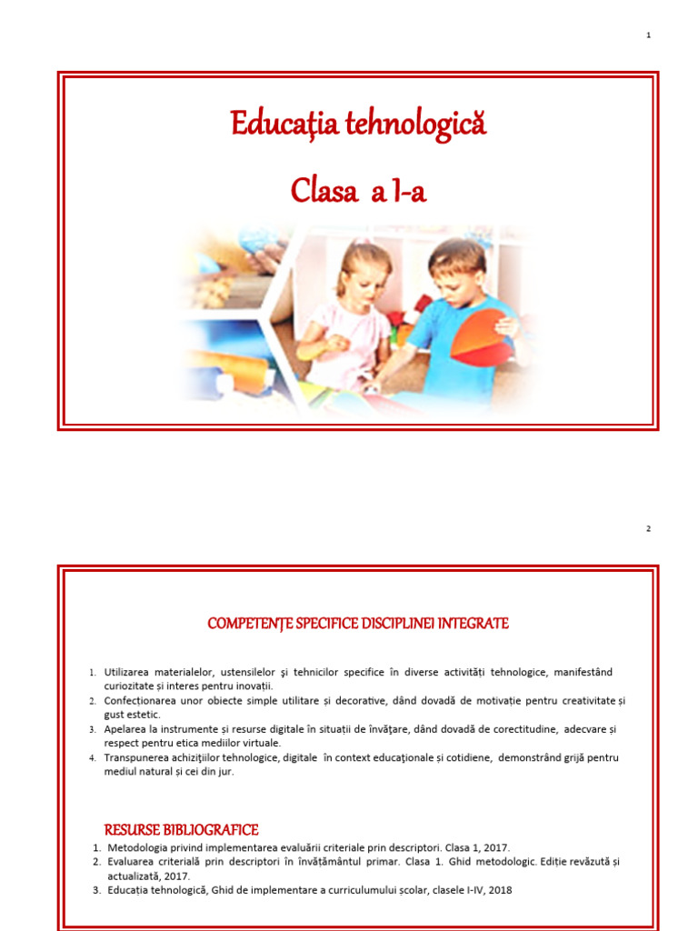 PLD Clasa I 20192020 | PDF