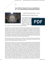 Efetividade do Processo Penal e Golpe de Cena_ um problema às reformas processuais – Por Jacinto Nelson de Miranda Coutinho _ Empório do Direito