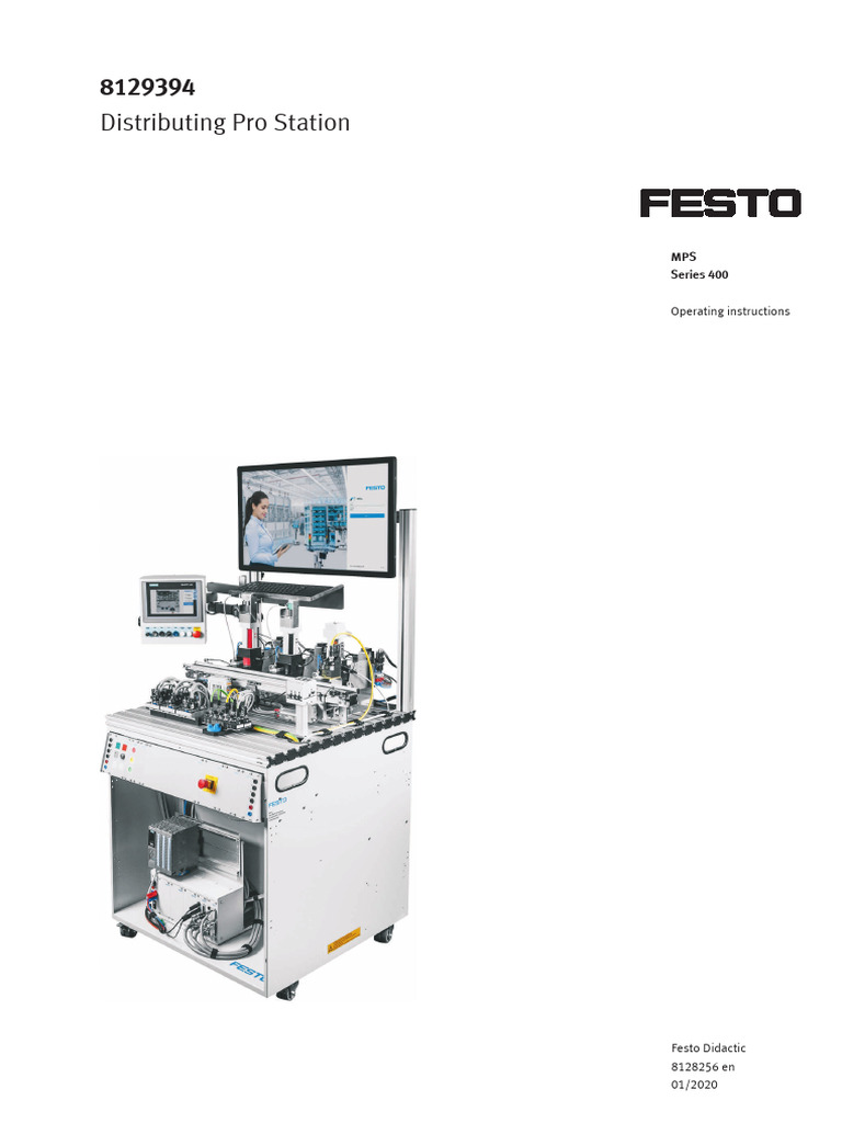 Festo MPS 400 Distributing Pro Station Guide | PDF | Electrical ...