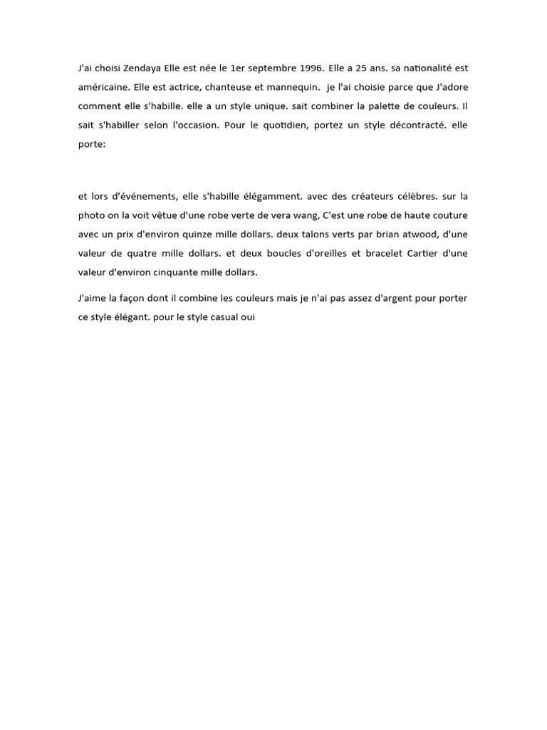 Zendaya | PDF