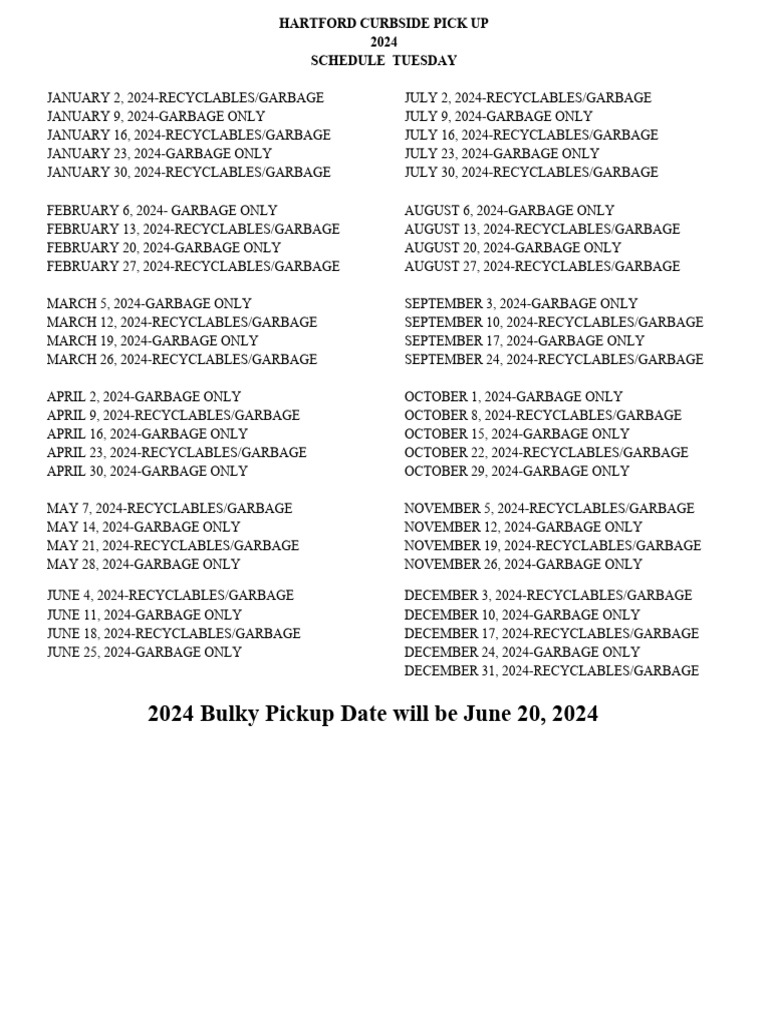 Curbside Pick Up 2024 PDF