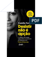 Desistir Não É Opção - Camila Farani