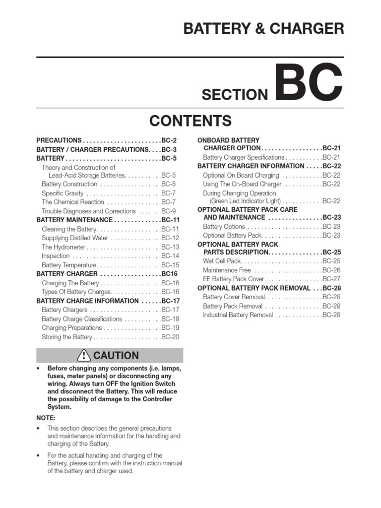 Battery & Charger | PDF