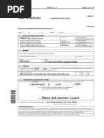 Formulario TE 01 2025 | PDF