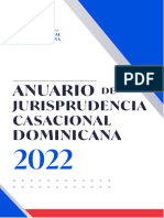 ENJ - Anuario Jurisprudencia Casacional Dominicana 2022