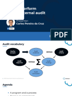 How To Perform An ISO Internal Audit Presentation Deck