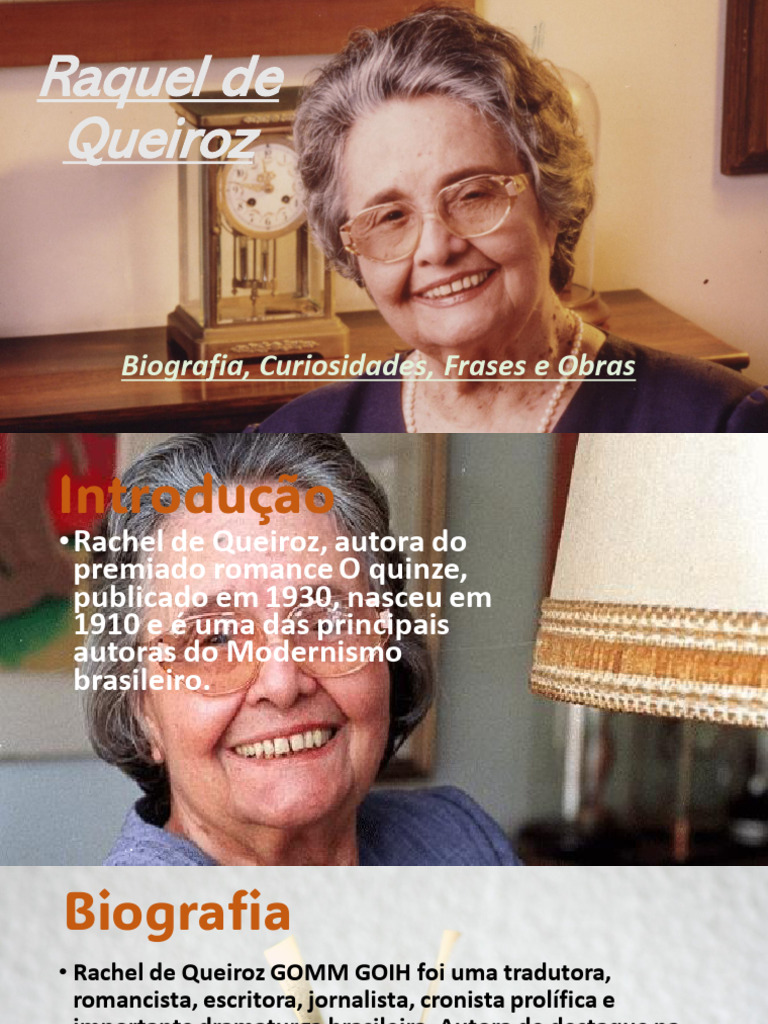 Trabalho Sobre Rachel de Queiroz | PDF