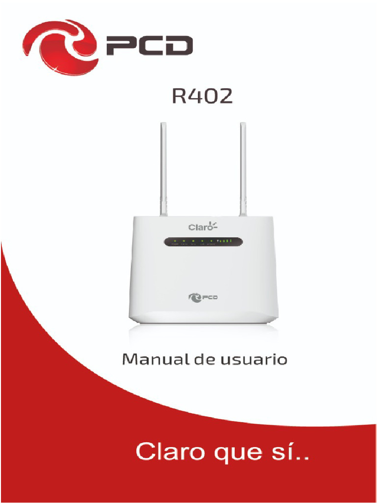 R402 Manual de Usuario | PDF