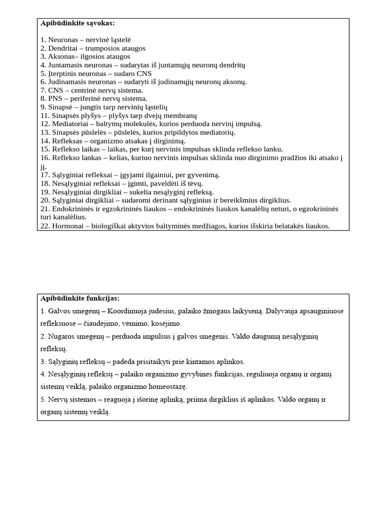 Nervu Sistema | PDF